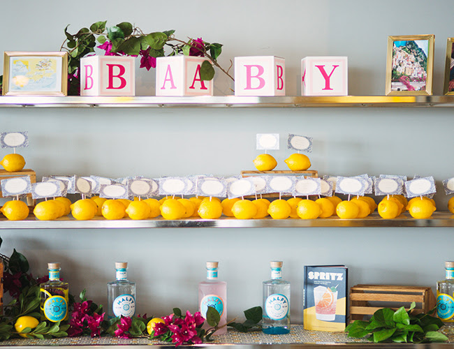 Amalfi Coast Inspired Baby Shower Inspired By This