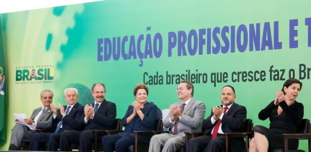 18.jun.2014 - A presidente Dilma Rousseff participa do lançamento da segunda etapa do Pronatec