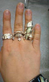 Vivienne Westwood Armour Ring Boo Sca ｂｙ Little Rock シルバーアクセサリーオンラインショップ