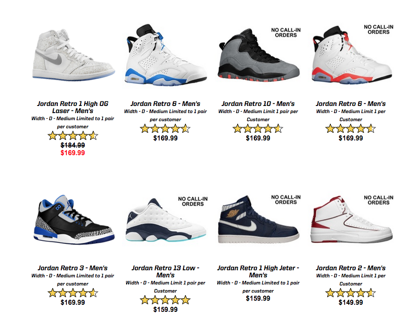 nike air jordan eastbay