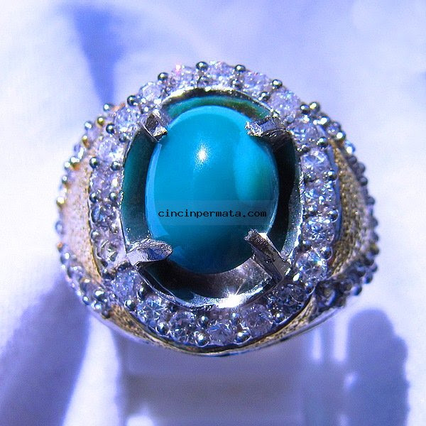 batu permata CINCIN BATU PERMATA PIRUS PERSIA