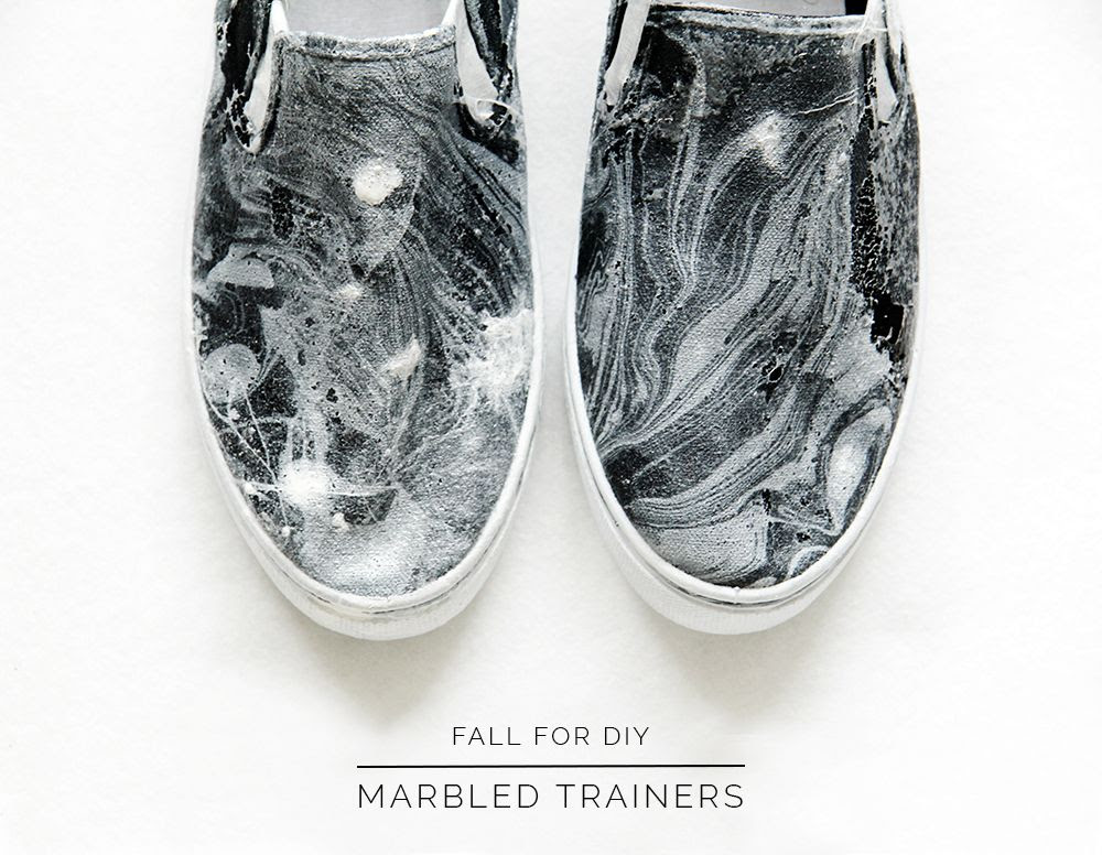 Le Fashion Blog: DIY Marble Print Sneakers / Trainers -- Via Fall For DIY -- photo Le-Fashion-Blog-DIY-Marble-Print-Sneakers-Trainers-Via-Fall-For-DIY.jpg
