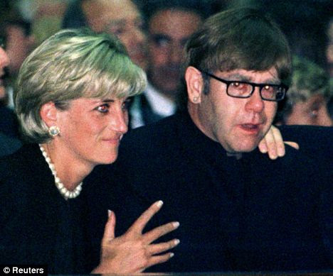 princess diana funeral queen. Princess Diana comforts rock