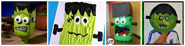 25 Frankenstein Crafts & Recipes for Kids