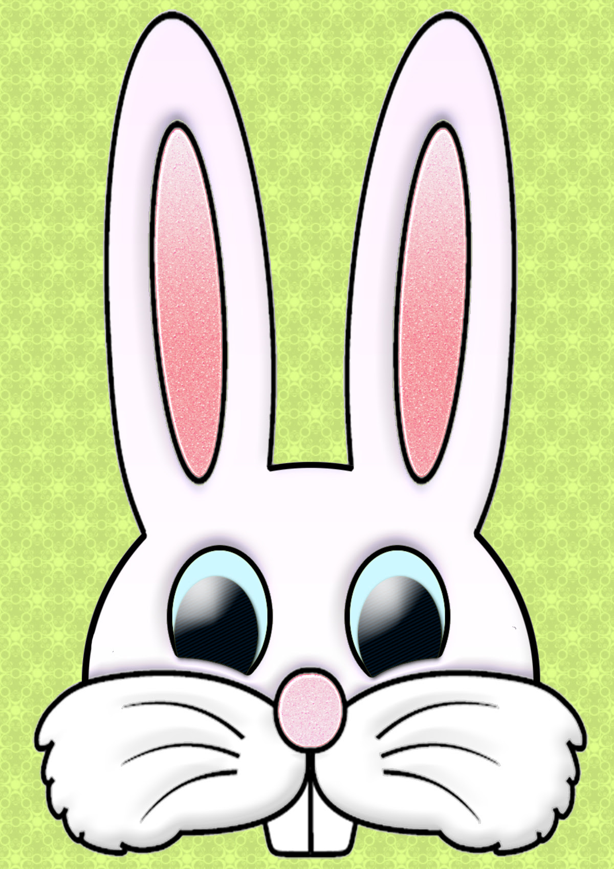 Bunny Face Clipart | Free download on ClipArtMag