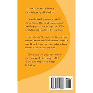 Holzleuchter mit der Kettensäge schnitzen