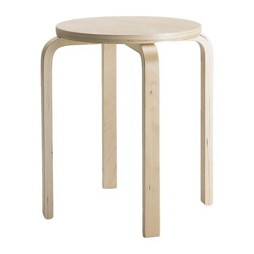 IKEA Frosta wooden stool