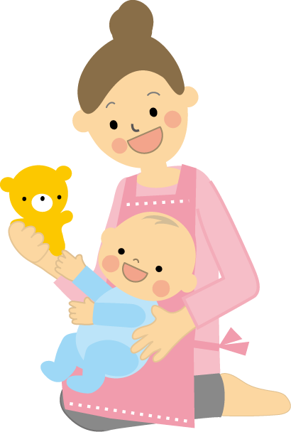 赤ちゃん 育児 無料イラスト フリー素材 2