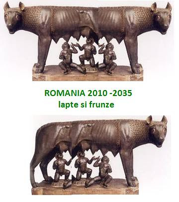 ROMANIA 2010-2035 lapte si frunze