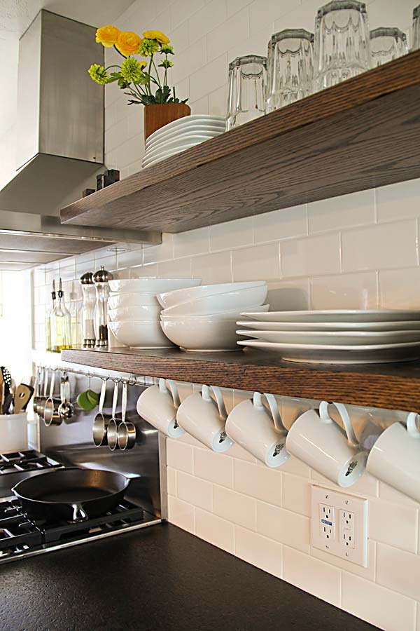 Interesting and Practical Shelving Ideas for Your Kitchen ...