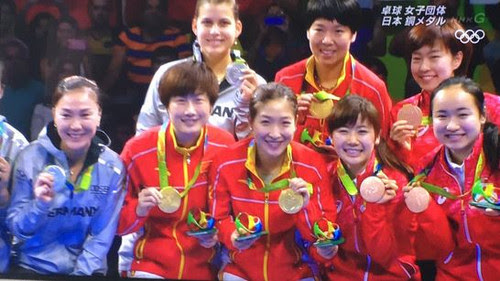 リオ オリンピックで感じる事 女子卓球に女子バトミントン 二郎余話 新