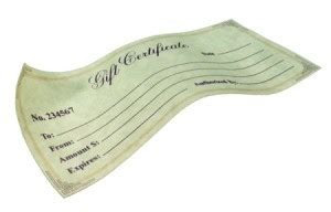 They're a unique and thoughtful way to show someone you care, and they're sure to appreciate the thoughtfulness. giving gift certificates thriftyfun