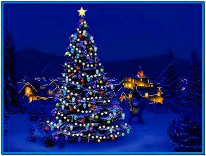 My 3d christmas tree screensaver  Download free