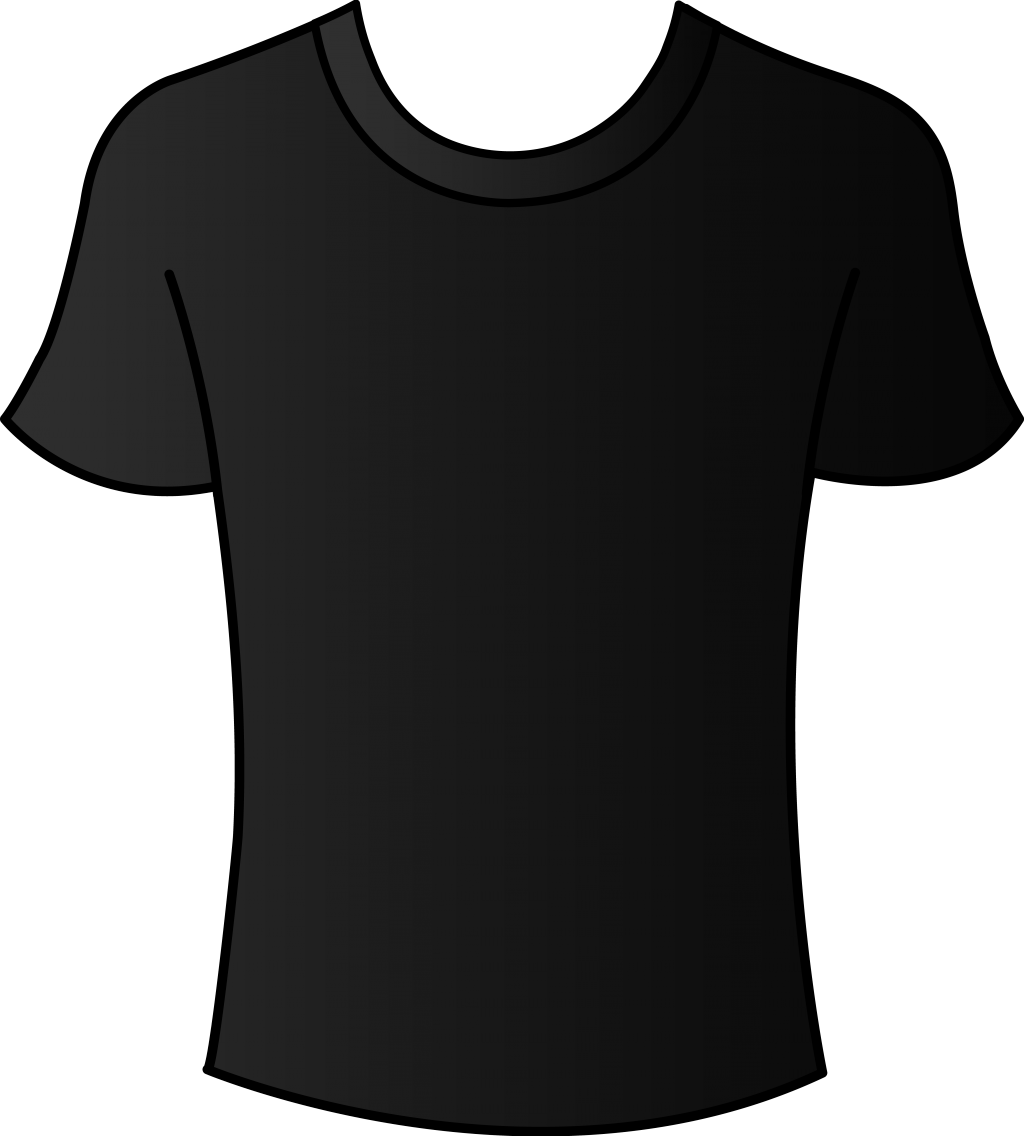 Download Mens Black T Shirt Template Ee Clip Art - Graphic Design ...