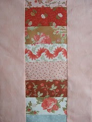 Fabiani's baby quilt up close