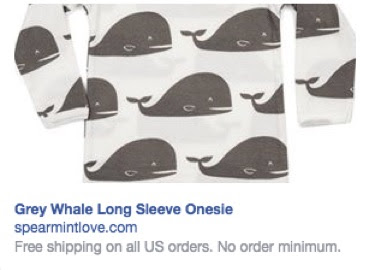 onesie facebook ad