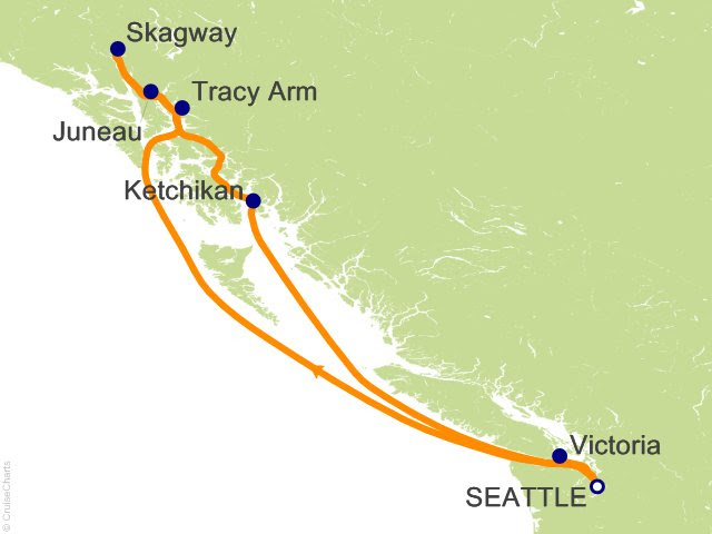 alaska cruise from seattle 2024