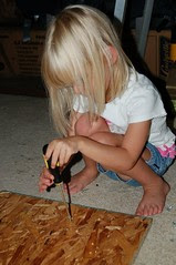 Lindsey's helping too!