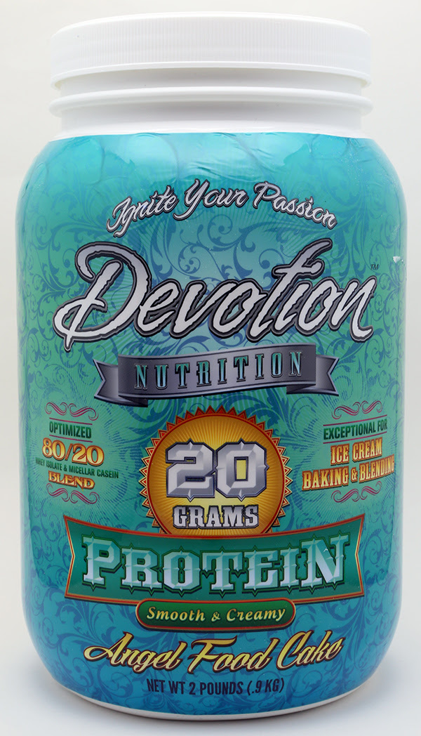 Devotion Nutrition Protein Powder Shrink Sleeve Design ...