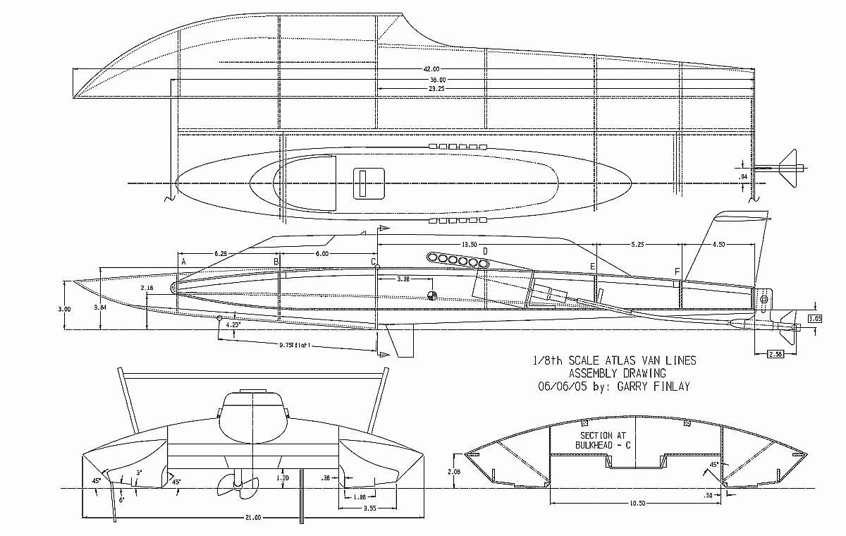 Free Plans: RC-Motor Ship