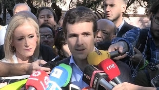 El vicesecretari de comunicació del PP, Pablo Casado