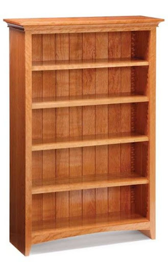 Cherry Wood Bookshelf