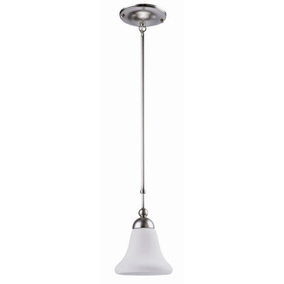 DVI Lighting DVP1821-SN Satin Nickel with Half Opal Glass Charleston Picture