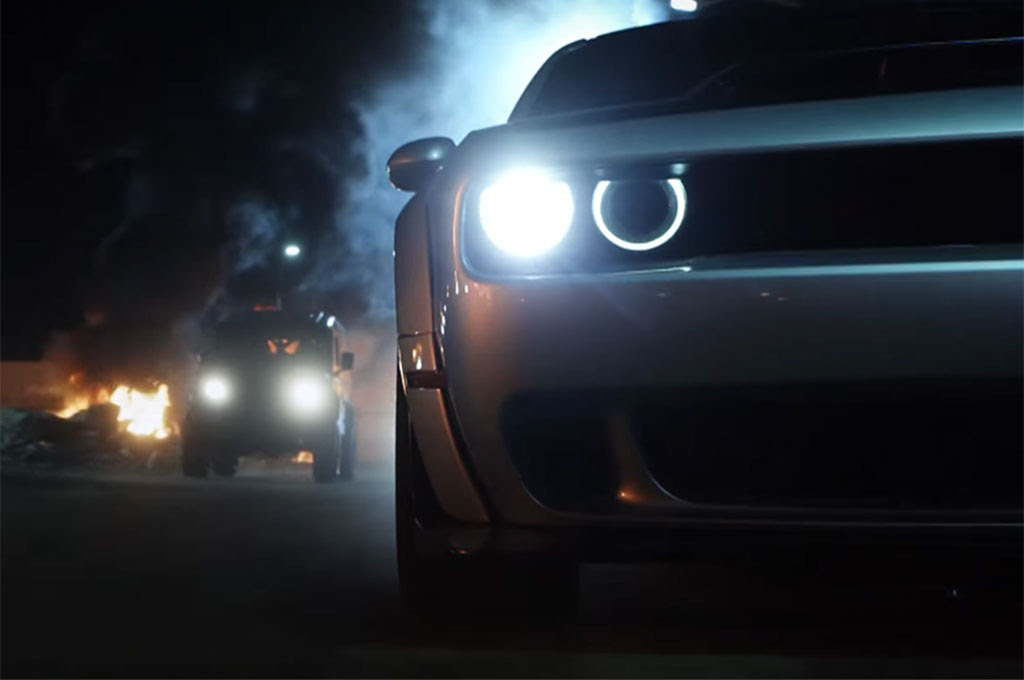 Dodge Challenger SRT wide body in Fast and Furious 8