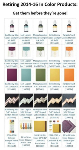 retiring colours