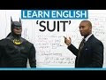 Idioms and expressions in English with SUIT