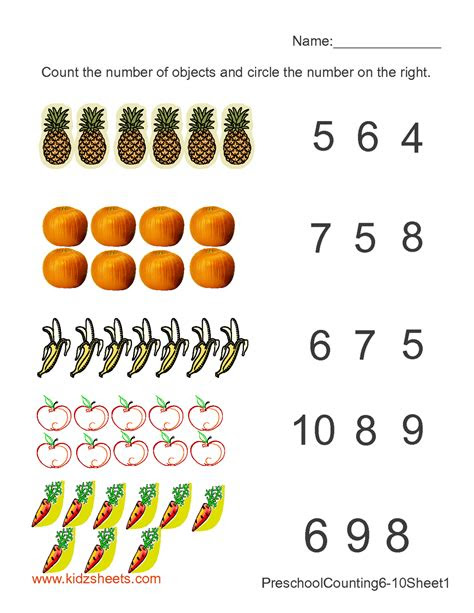 Welcome to our counting to 5 worksheets page, which will help your child learn to count . kidz worksheets preschool counting numbers worksheet1