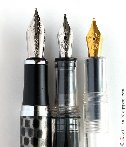 Jinhao X750 vs TWSBI 530 vs Kaweco Sport