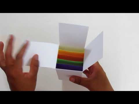 How to make a pop up card box tutorial FREE Card Template