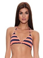 Springfield Sujetador Bikini Stripes St (Marino / Coral)