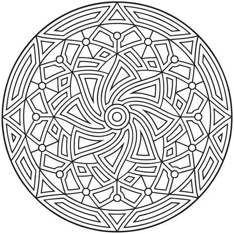  free printable geometric coloring pages for kids