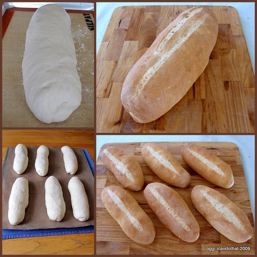 Italian Bread And Hoagie Rolls
