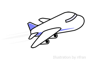 りふらん工房 飛行機のイラスト その１