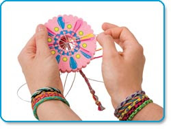 ALEX Friends 4 Ever Bracelet Making Kit Lifestyle Shot