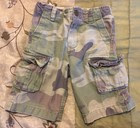 Toddler Boys Baby Gap Kids Camo Camouflage Cotton Cargo Shorts 4T