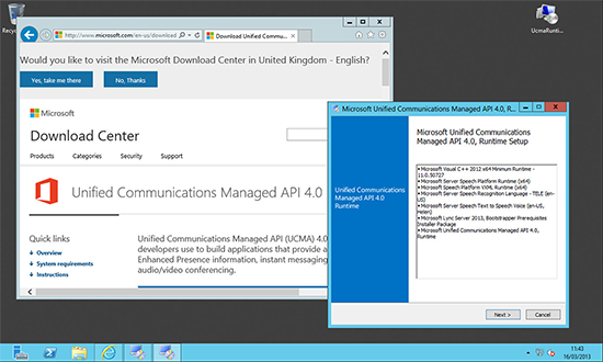 Exchange 2013 Unified Comms API