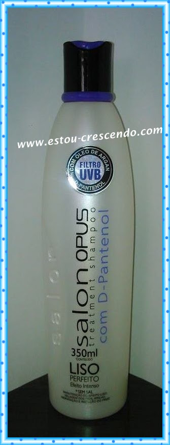 shampoo Opus D - Pantenolol Liso Perfeito {resenha}
