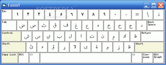 Arabic Keyboard Layout Support - screenshot #2