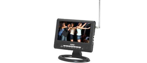 Naxa NTD-9566 9-Inch Widescreen Digital LCD Television with FM Radio