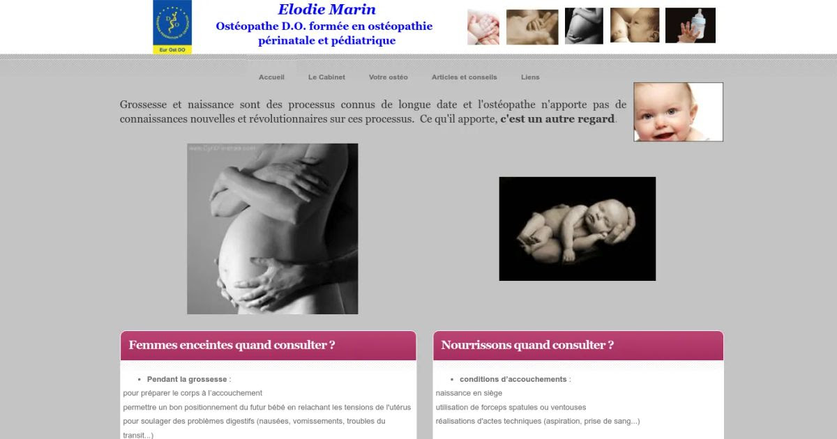 Osteopathe Pediatrique Accueil