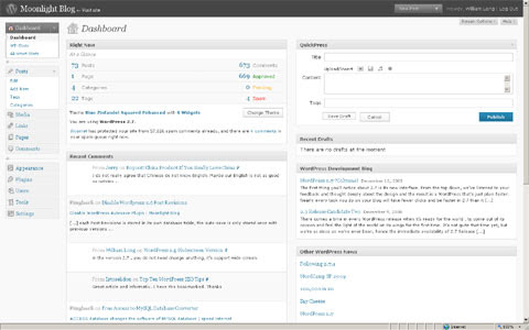 WordPress 2.7