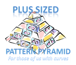 Plus sized Pattern Pyramid