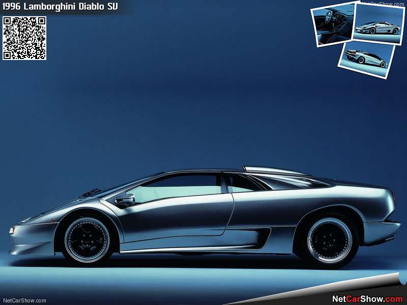 Lamborghini Diablo SV Road Photos