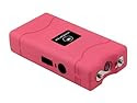 VIPERTEK VTS-880 - 25,000,000 V Mini Stun Gun - Rechargeable with LED Flashlight, Pink