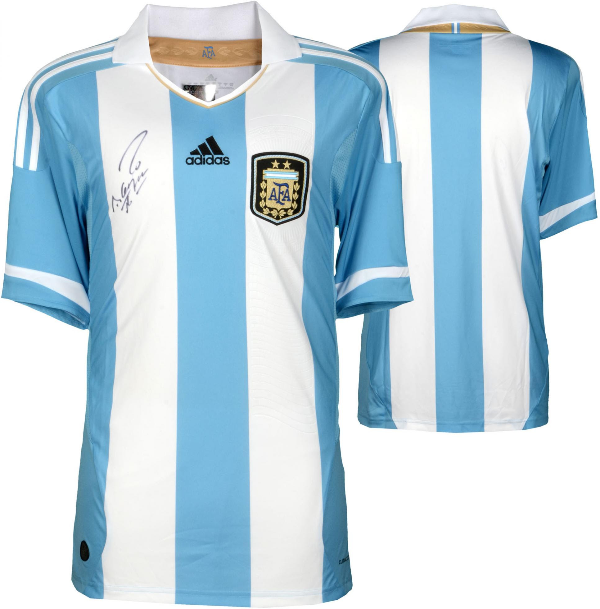 Sergio Aguero Signed Jersey, Autographed Jerseys