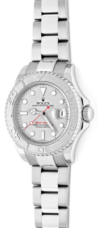 Foto 2, Rolex 40mm YACHT-MASTER Platin STAHL, ungetragen Topuhr, U1339